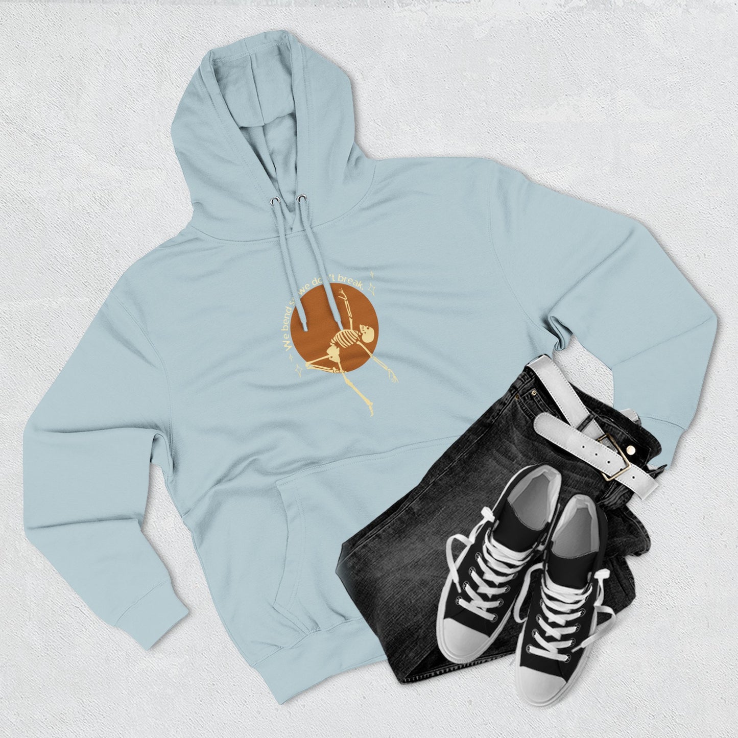 Cozy Artistic Fleece Hoodie with Unique Design, Comfort Wear, Gift for Him/Her, Casual Style, Fashion Layering