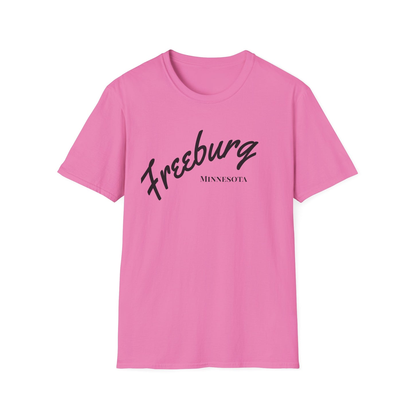 Freeburg Unisex Softstyle T-Shirt | Casual Wear, Graphic Tee, Gift for Him & Her, Summer Outfit, Travel Shirt