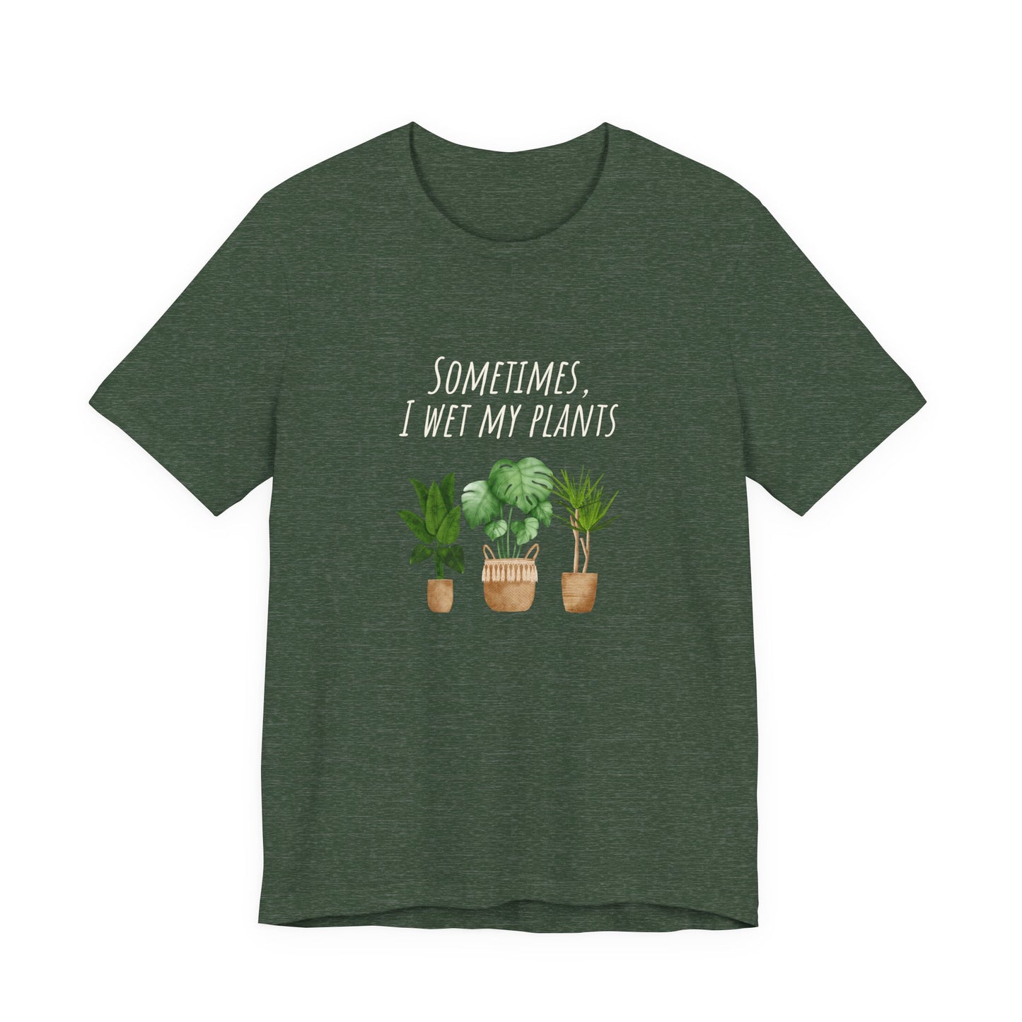 Plant Lover's Unisex Tee, Cute Plant Shirt, Gardening Tee, Eco-Friendly Gift, Nature Lover Apparel