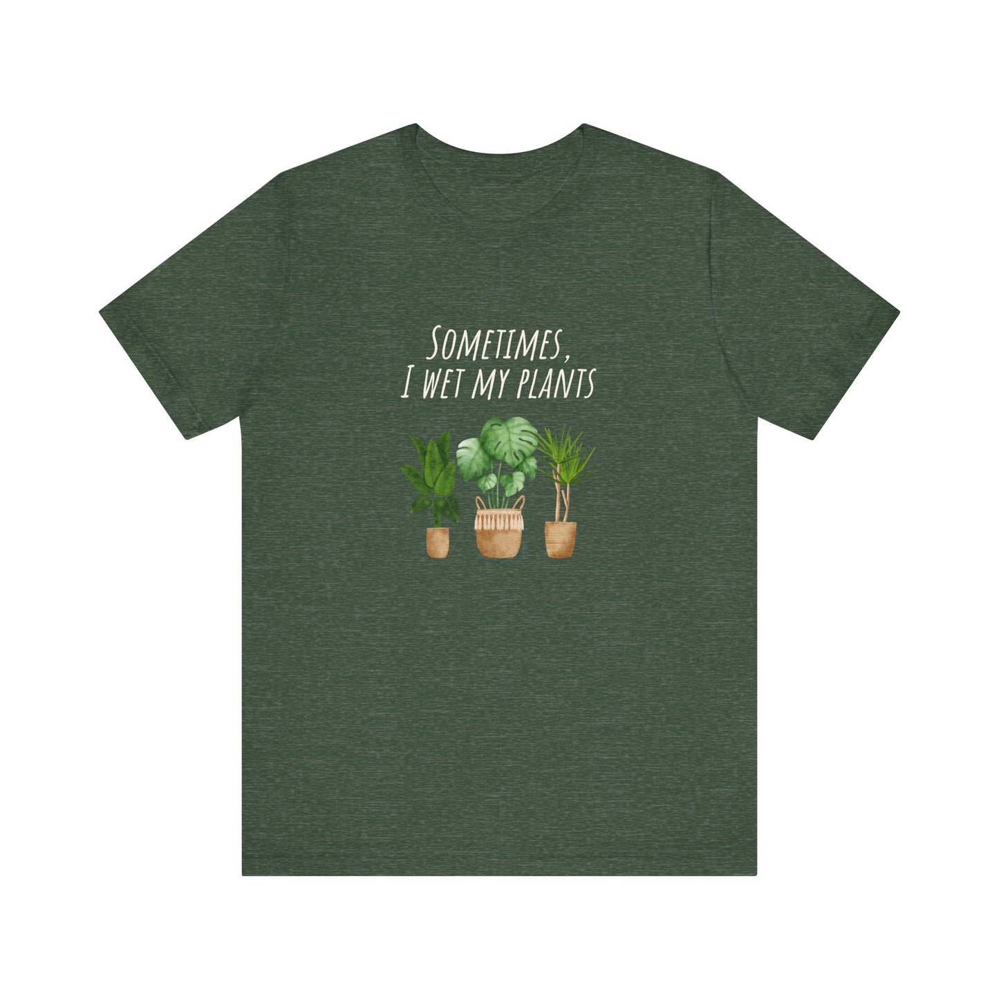 Plant Lover's Unisex Tee, Cute Plant Shirt, Gardening Tee, Eco-Friendly Gift, Nature Lover Apparel