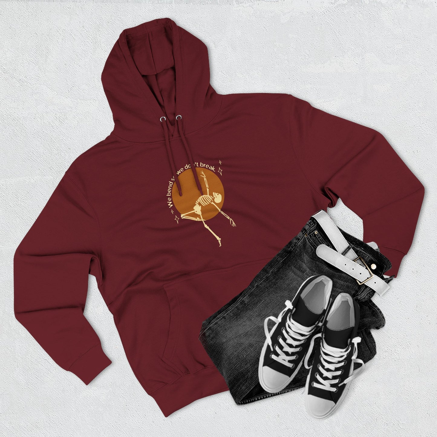 Cozy Artistic Fleece Hoodie with Unique Design, Comfort Wear, Gift for Him/Her, Casual Style, Fashion Layering