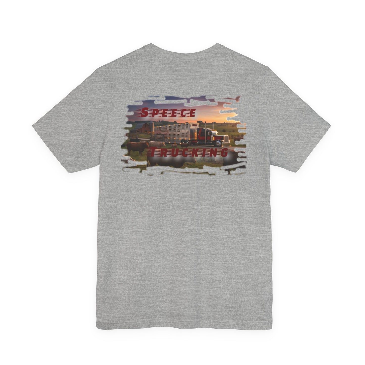 Trucker Vibes Unisex Tee, Perfect for Truck Enthusiasts, Casual Wear, Birthday Gift, Road Trip Shirt, Everyday Comfort