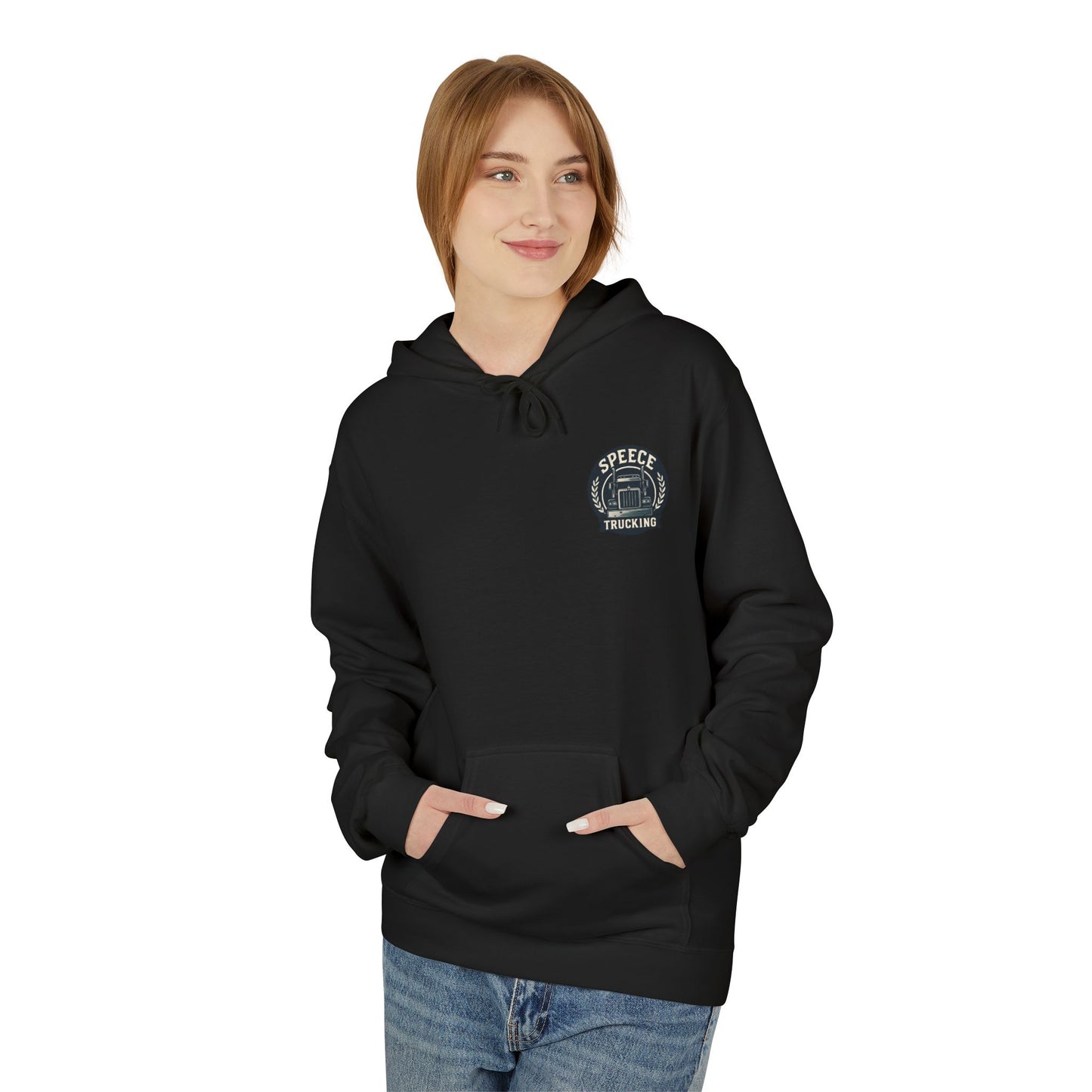 Modern Graphic Hoodie, Cozy Fleece Sweatshirt for Everyday Wear, Perfect Gift for Birthdays and Holidays, Fashionable Comfort