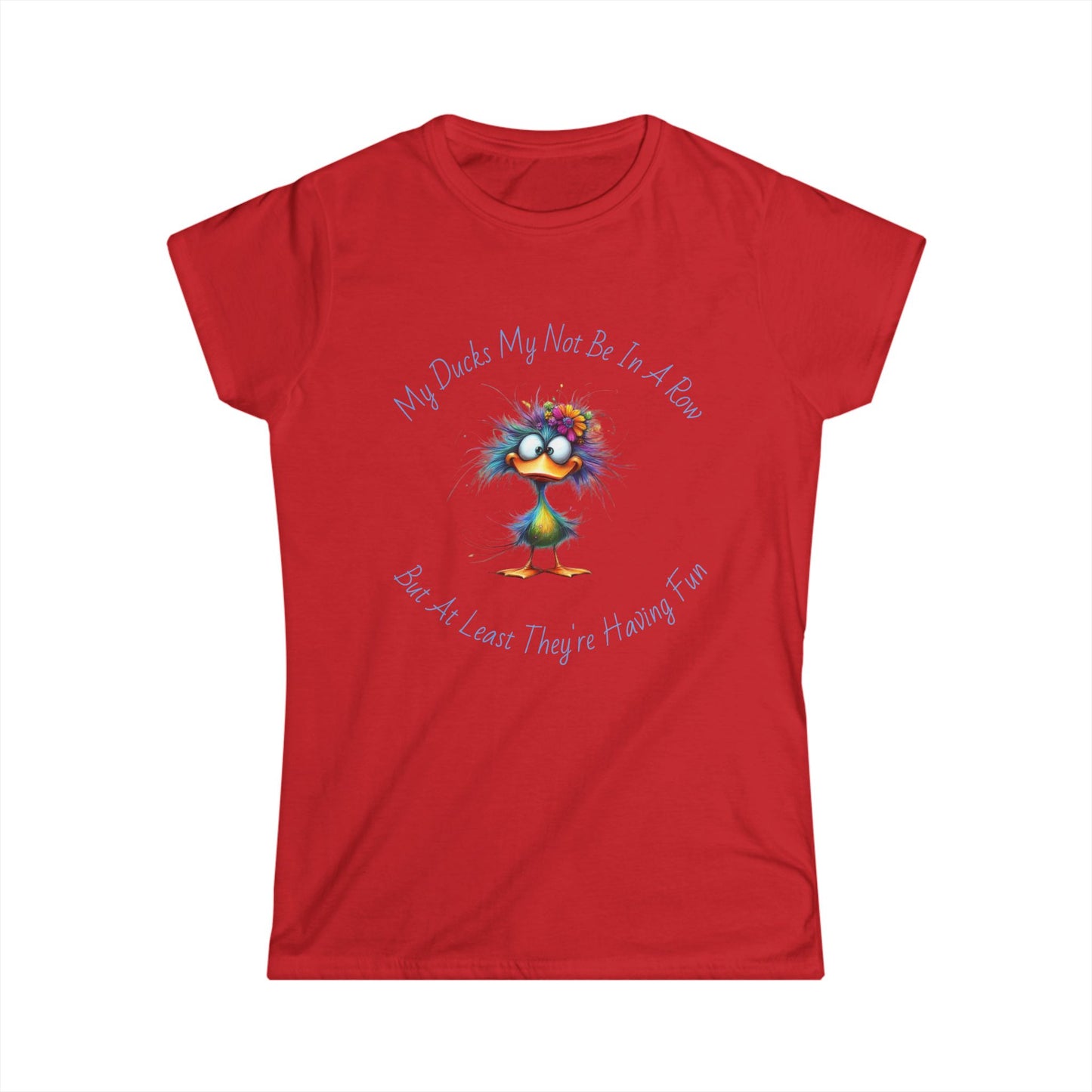 Whimsical Women's Softstyle Tee - Perfect Gift for Quirky Friends, Birthday Shirts, Casual Wear, Fun Fashion, Everyday Comfort
