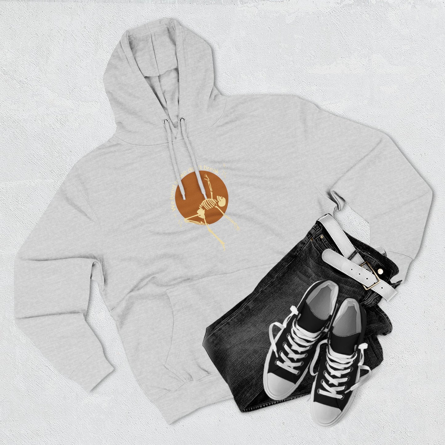 Cozy Artistic Fleece Hoodie with Unique Design, Comfort Wear, Gift for Him/Her, Casual Style, Fashion Layering