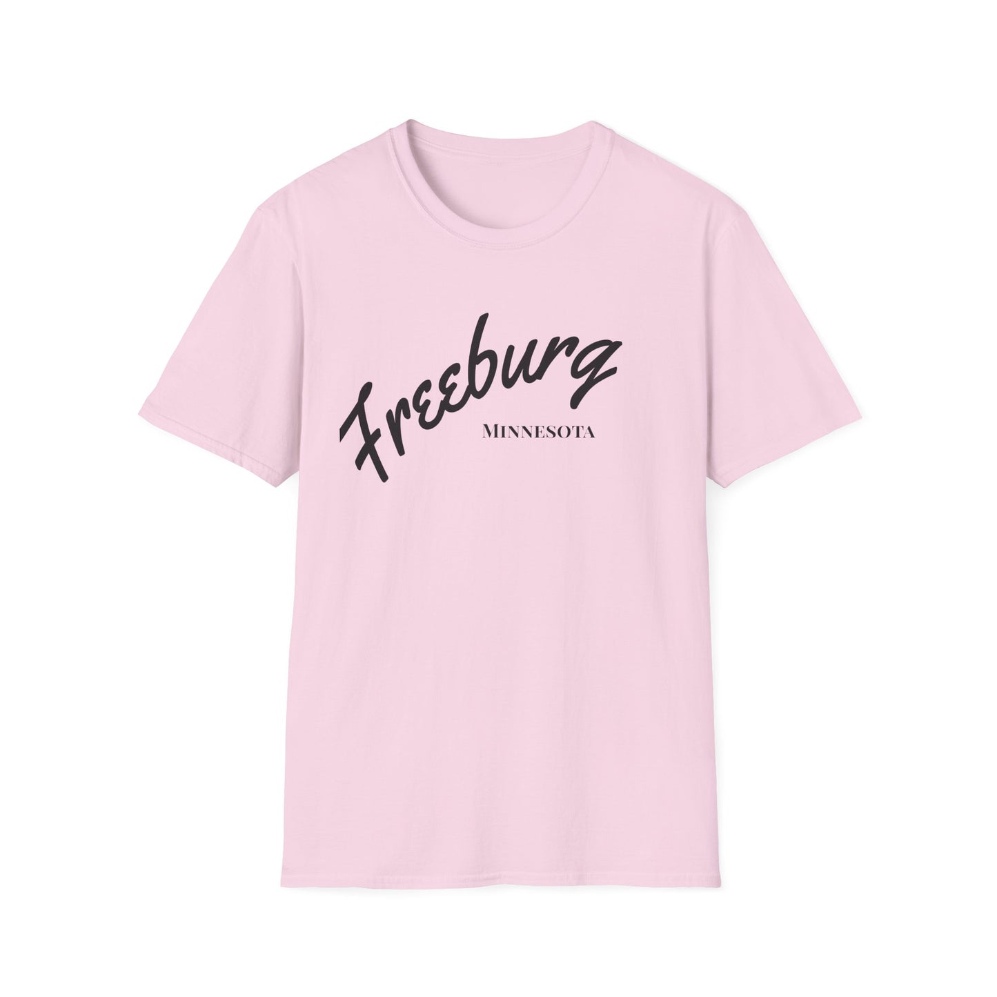 Freeburg Unisex Softstyle T-Shirt | Casual Wear, Graphic Tee, Gift for Him & Her, Summer Outfit, Travel Shirt