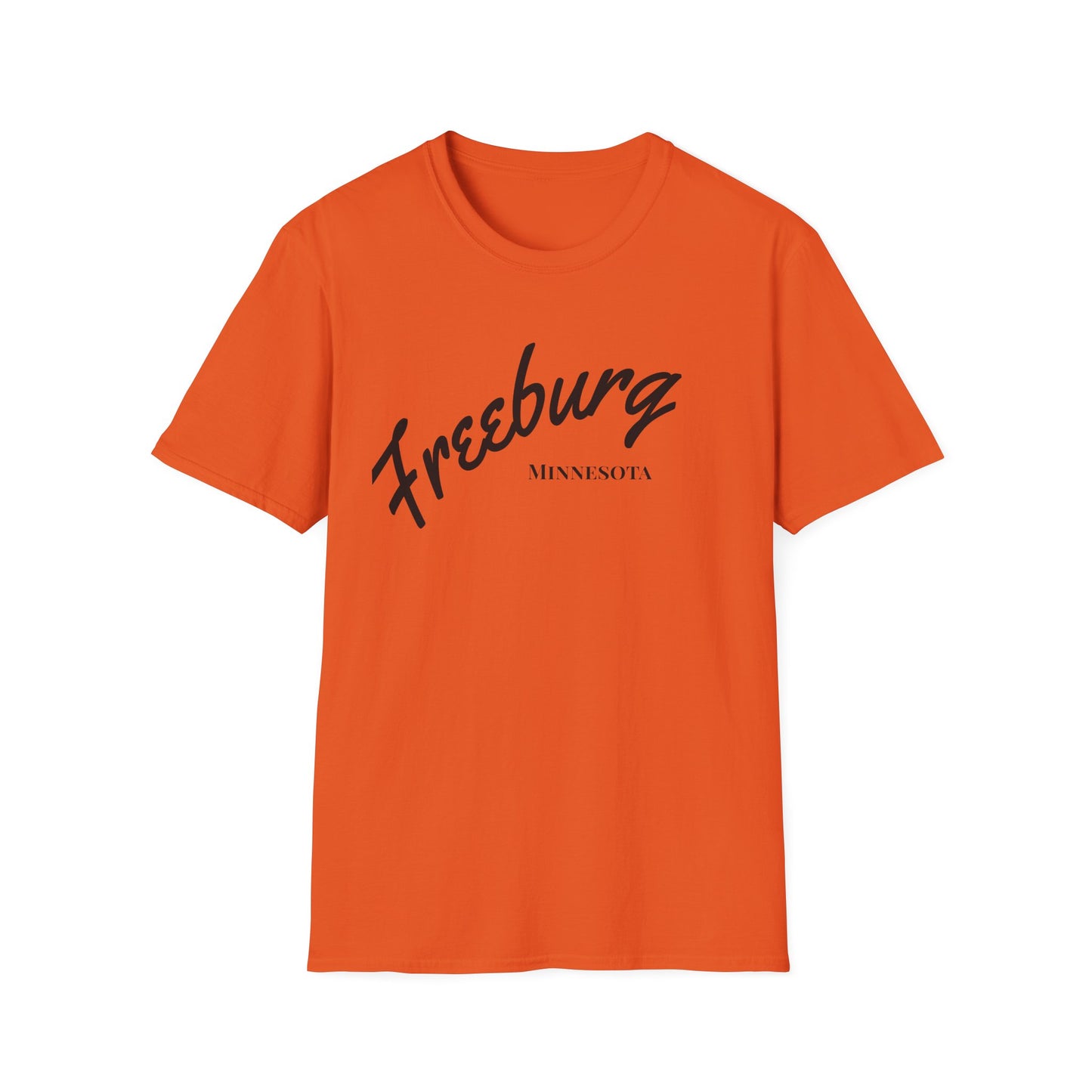 Freeburg Unisex Softstyle T-Shirt | Casual Wear, Graphic Tee, Gift for Him & Her, Summer Outfit, Travel Shirt