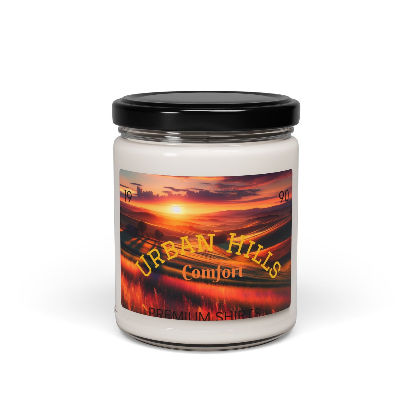 Soy Candle - Apple Cinnamon Comfort Scent, 9oz