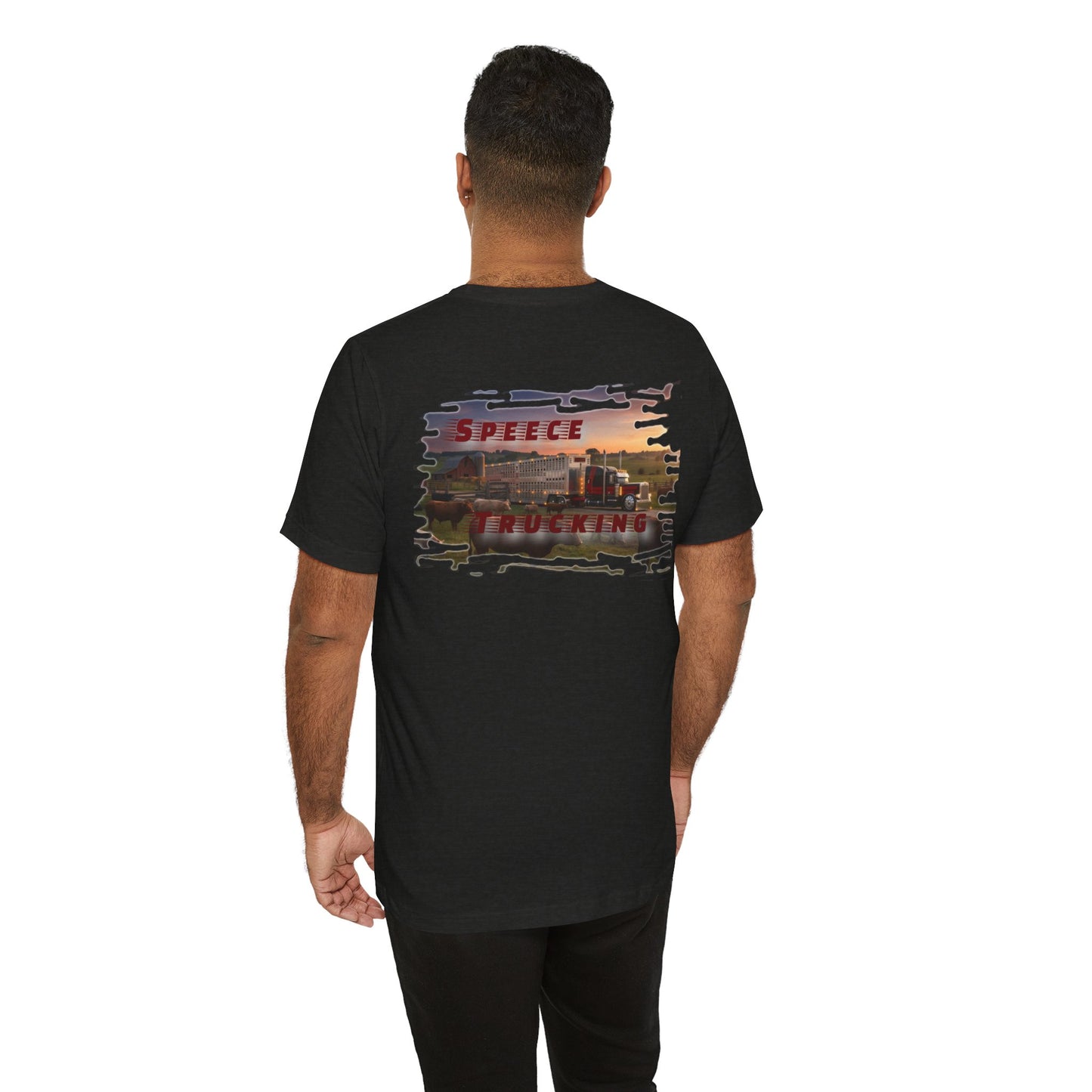 Trucker Vibes Unisex Tee, Perfect for Truck Enthusiasts, Casual Wear, Birthday Gift, Road Trip Shirt, Everyday Comfort