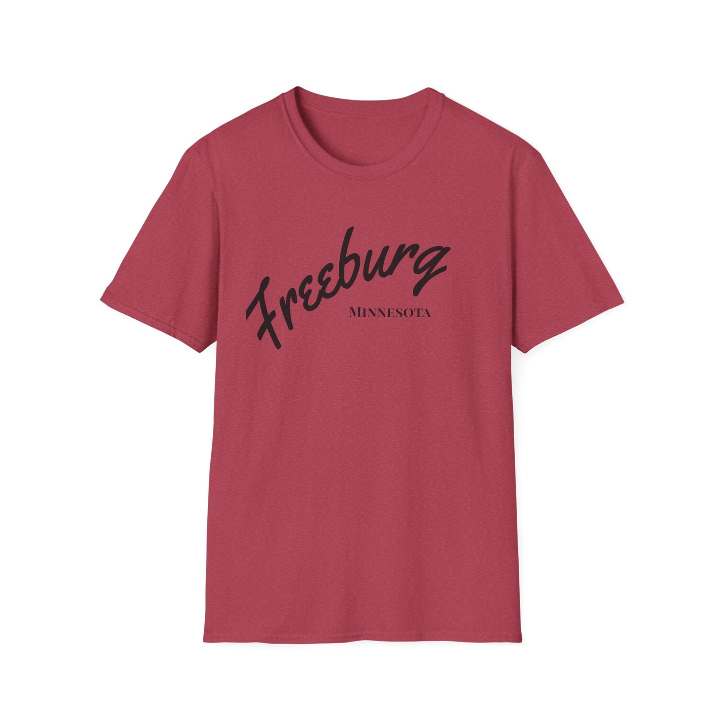 Freeburg Unisex Softstyle T-Shirt | Casual Wear, Graphic Tee, Gift for Him & Her, Summer Outfit, Travel Shirt