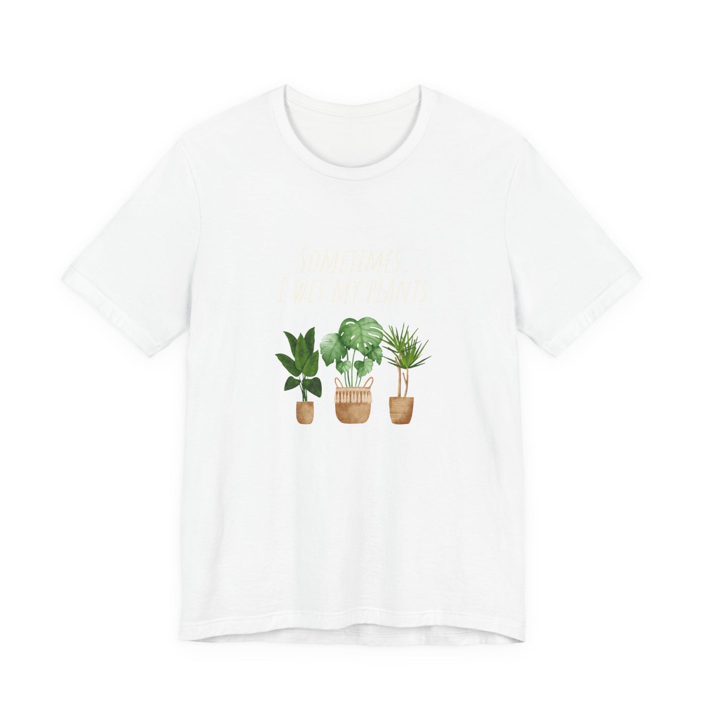 Plant Lover's Unisex Tee, Cute Plant Shirt, Gardening Tee, Eco-Friendly Gift, Nature Lover Apparel
