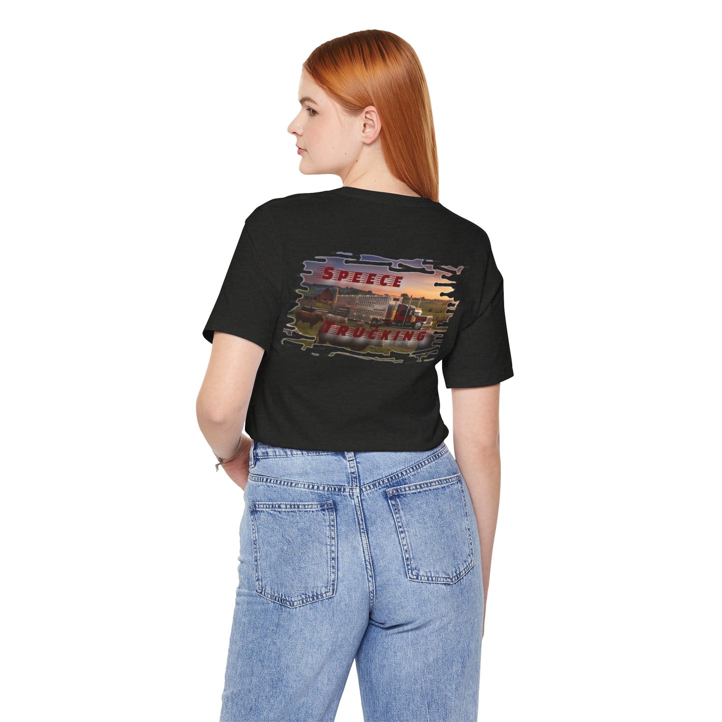 Trucker Vibes Unisex Tee, Perfect for Truck Enthusiasts, Casual Wear, Birthday Gift, Road Trip Shirt, Everyday Comfort