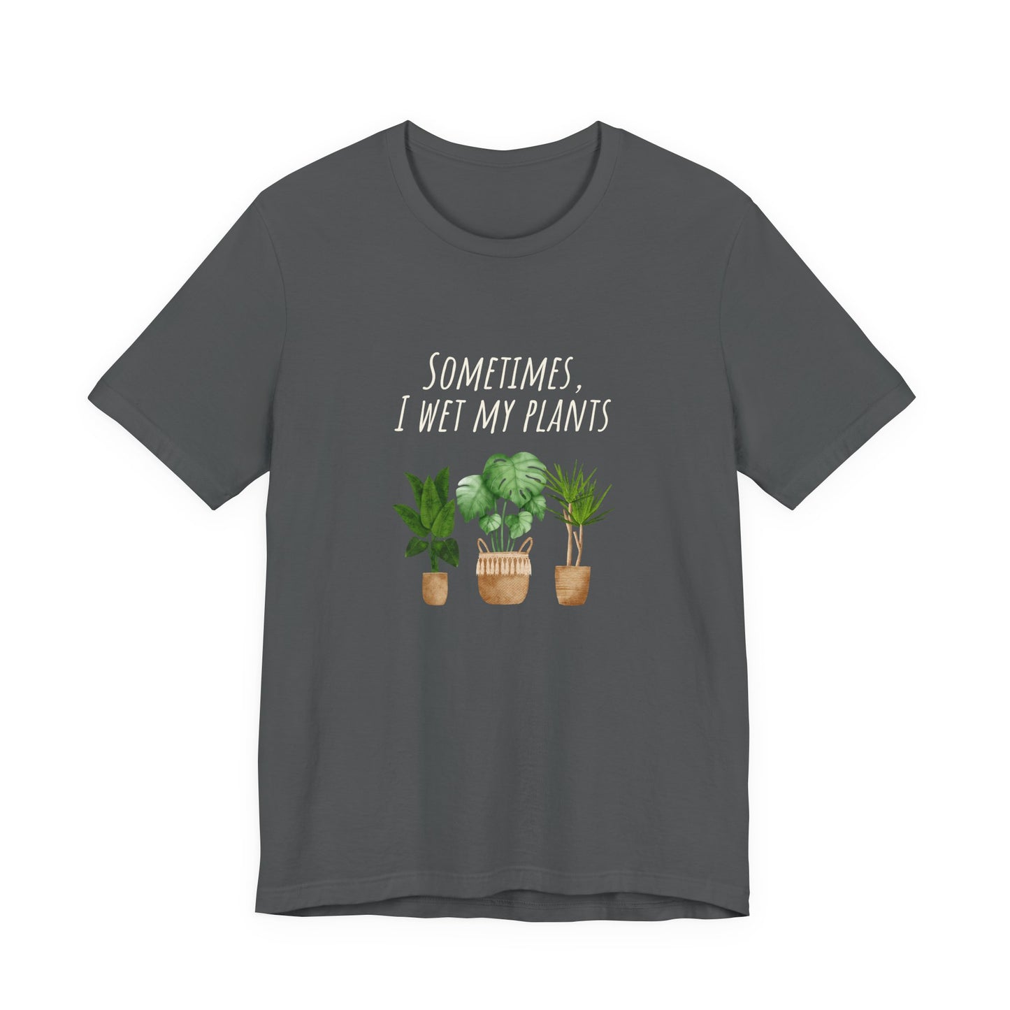 Plant Lover's Unisex Tee, Cute Plant Shirt, Gardening Tee, Eco-Friendly Gift, Nature Lover Apparel