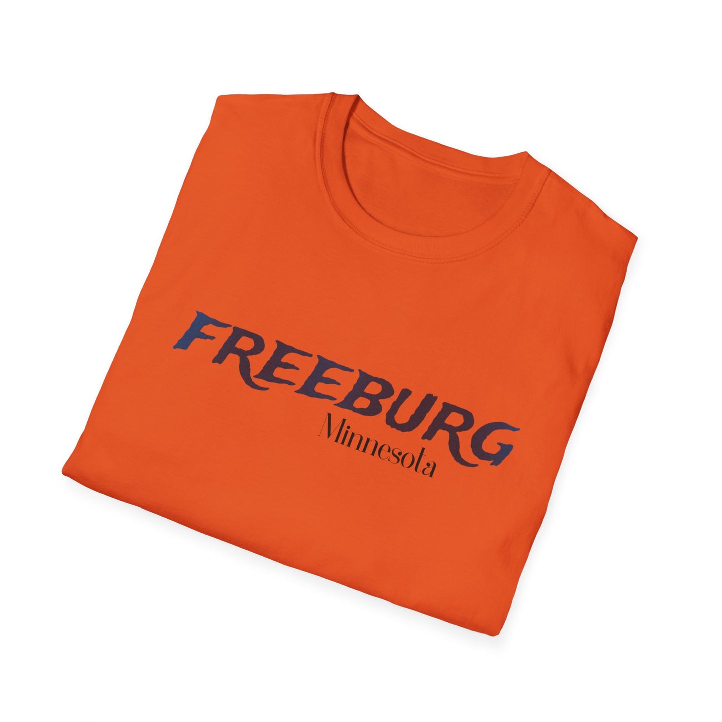 Freeburg Unisex Softstyle T-Shirt | Casual Wear, Graphic Tee, Gift for Him & Her, Summer Outfit, Travel Shirt