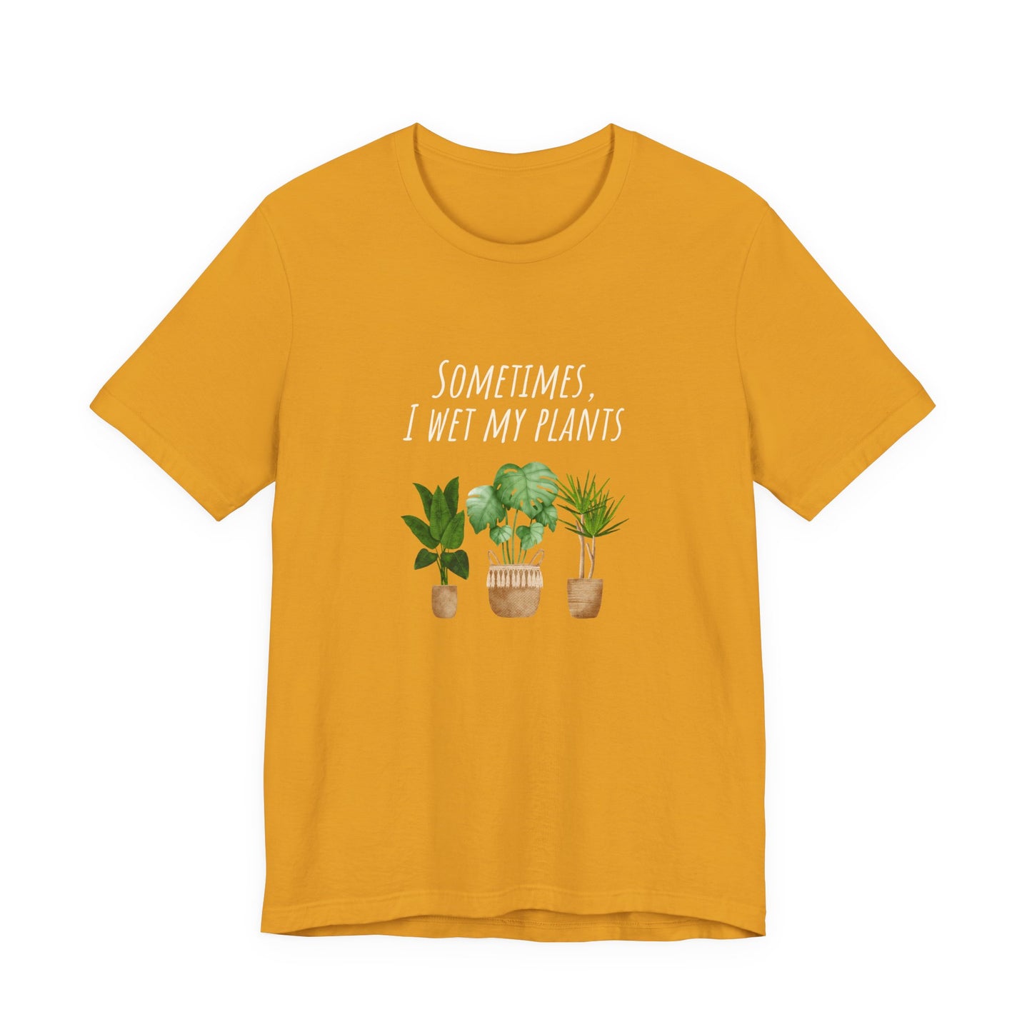 Plant Lover's Unisex Tee, Cute Plant Shirt, Gardening Tee, Eco-Friendly Gift, Nature Lover Apparel