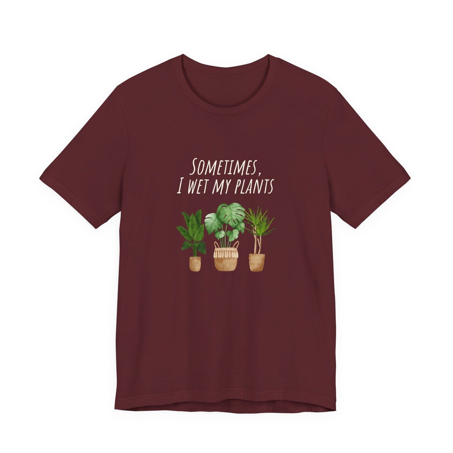 Plant Lover's Unisex Tee, Cute Plant Shirt, Gardening Tee, Eco-Friendly Gift, Nature Lover Apparel