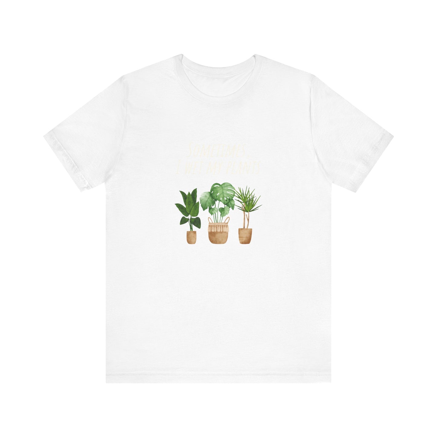 Plant Lover's Unisex Tee, Cute Plant Shirt, Gardening Tee, Eco-Friendly Gift, Nature Lover Apparel