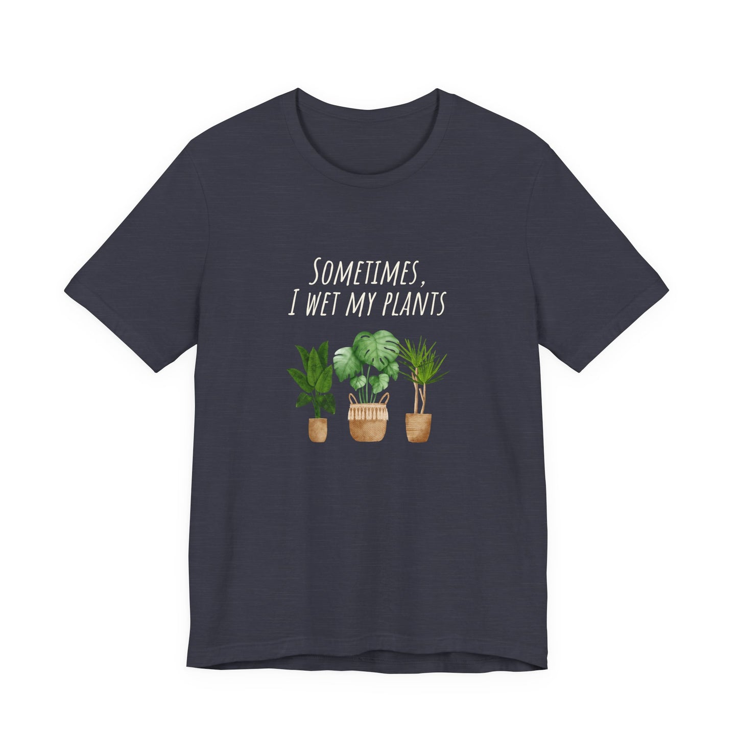Plant Lover's Unisex Tee, Cute Plant Shirt, Gardening Tee, Eco-Friendly Gift, Nature Lover Apparel