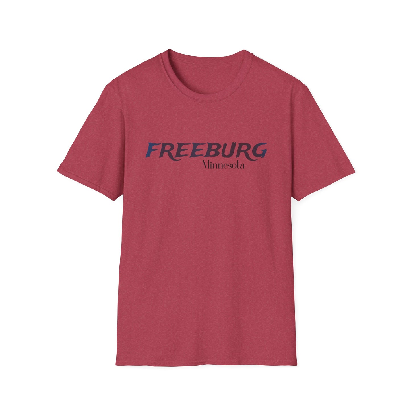 Freeburg Unisex Softstyle T-Shirt | Casual Wear, Graphic Tee, Gift for Him & Her, Summer Outfit, Travel Shirt