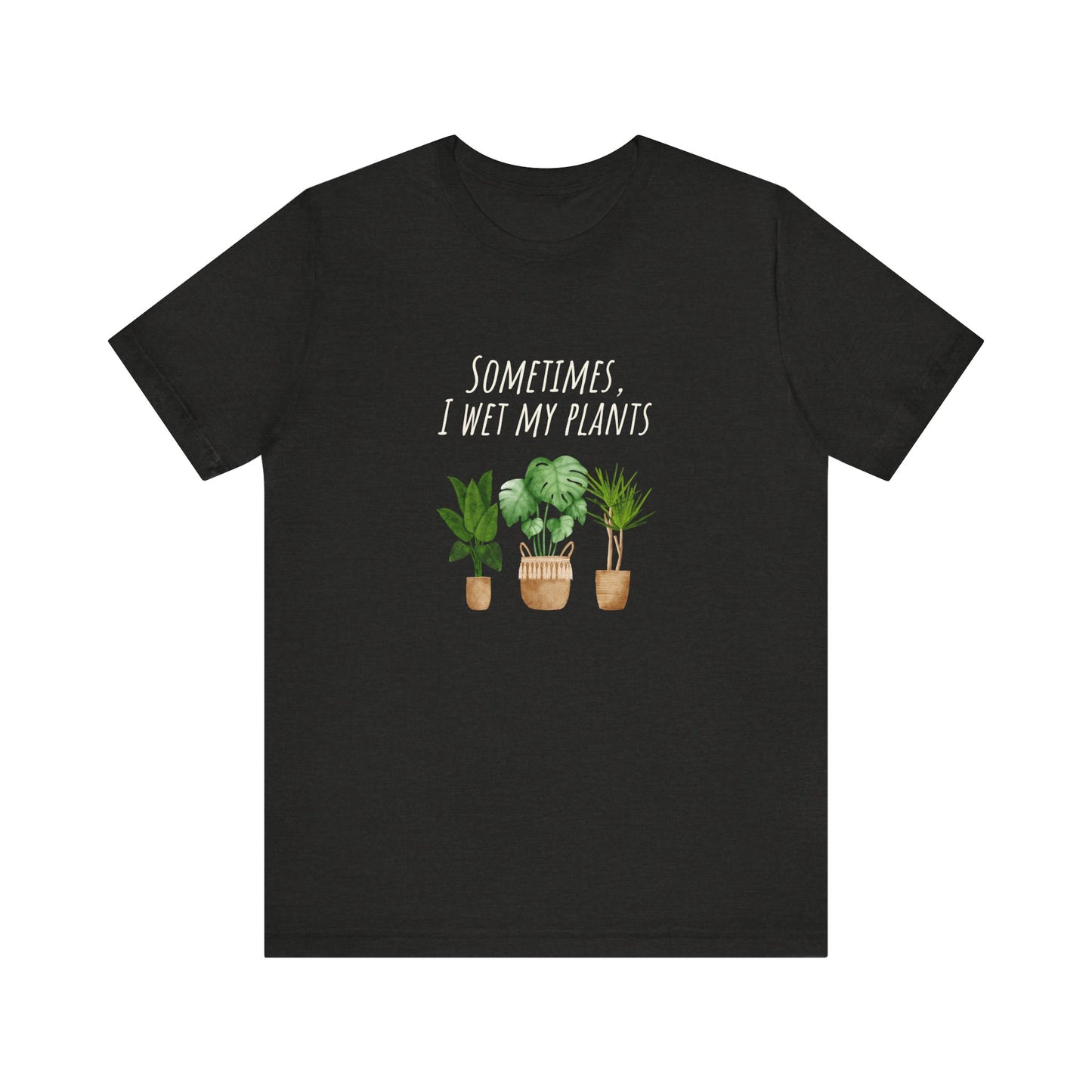 Plant Lover's Unisex Tee, Cute Plant Shirt, Gardening Tee, Eco-Friendly Gift, Nature Lover Apparel
