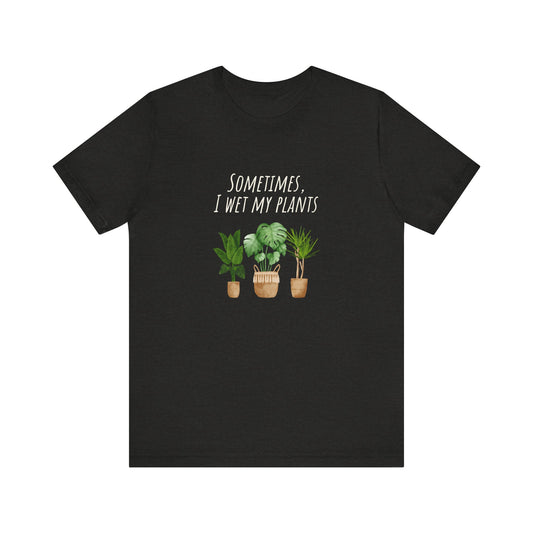 Plant Lover's Unisex Tee, Cute Plant Shirt, Gardening Tee, Eco-Friendly Gift, Nature Lover Apparel