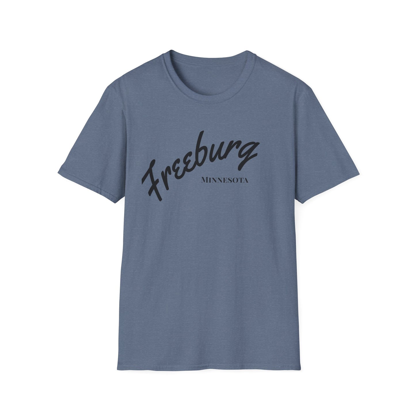 Freeburg Unisex Softstyle T-Shirt | Casual Wear, Graphic Tee, Gift for Him & Her, Summer Outfit, Travel Shirt