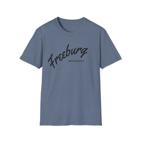 Freeburg Unisex Softstyle T-Shirt | Casual Wear, Graphic Tee, Gift for Him & Her, Summer Outfit, Travel Shirt