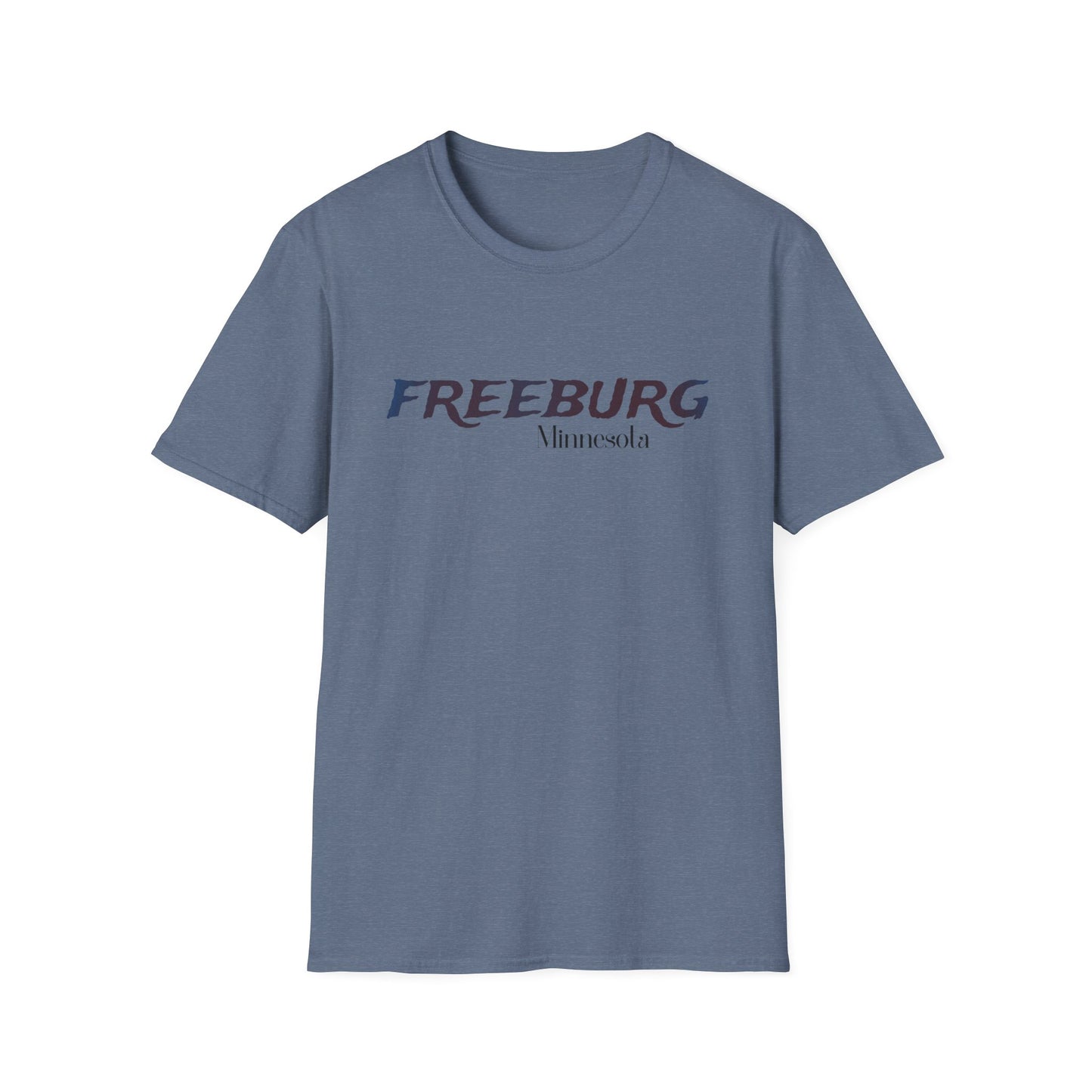 Freeburg Unisex Softstyle T-Shirt | Casual Wear, Graphic Tee, Gift for Him & Her, Summer Outfit, Travel Shirt