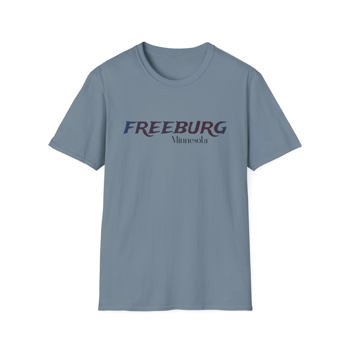 Freeburg Unisex Softstyle T-Shirt | Casual Wear, Graphic Tee, Gift for Him & Her, Summer Outfit, Travel Shirt