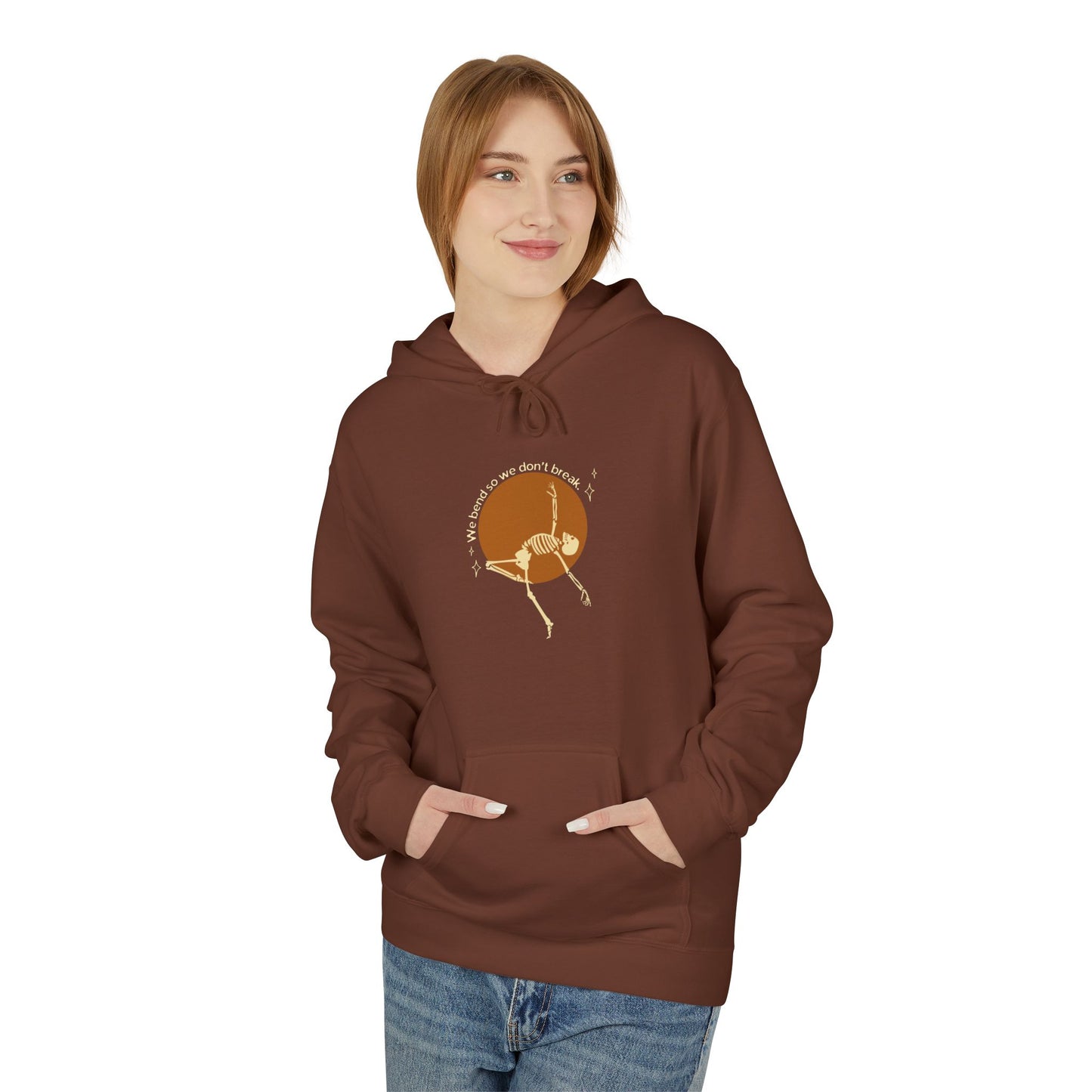Cozy Unisex Fleece Hoodie with Unique Graphic Design, Perfect for Everyday Wear, Gift for Friends, Fall Fashion