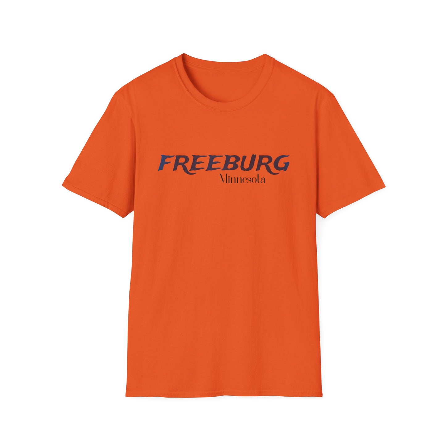 Freeburg Unisex Softstyle T-Shirt | Casual Wear, Graphic Tee, Gift for Him & Her, Summer Outfit, Travel Shirt