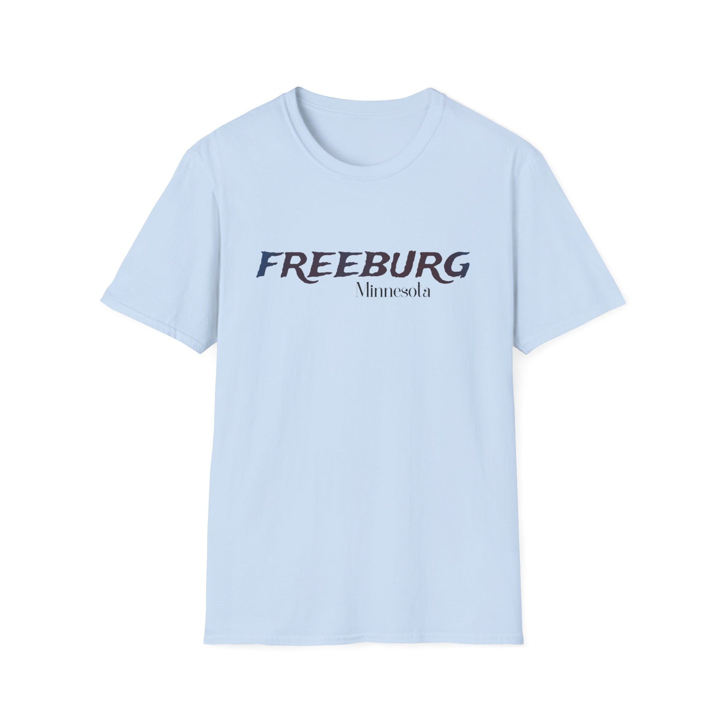 Freeburg Unisex Softstyle T-Shirt | Casual Wear, Graphic Tee, Gift for Him & Her, Summer Outfit, Travel Shirt
