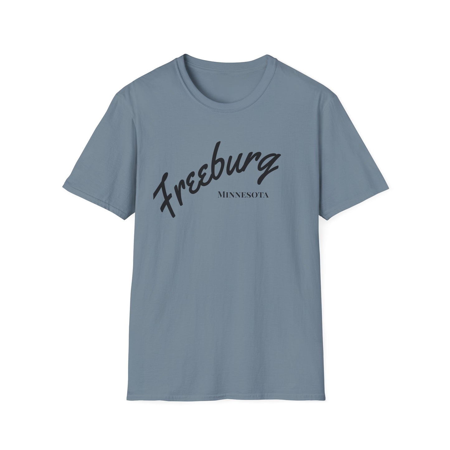 Freeburg Unisex Softstyle T-Shirt | Casual Wear, Graphic Tee, Gift for Him & Her, Summer Outfit, Travel Shirt