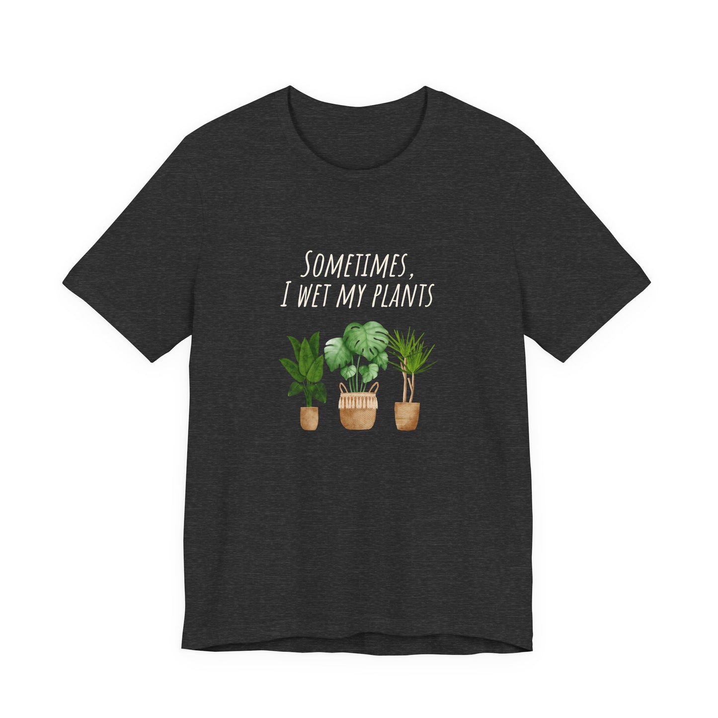 Plant Lover's Unisex Tee, Cute Plant Shirt, Gardening Tee, Eco-Friendly Gift, Nature Lover Apparel