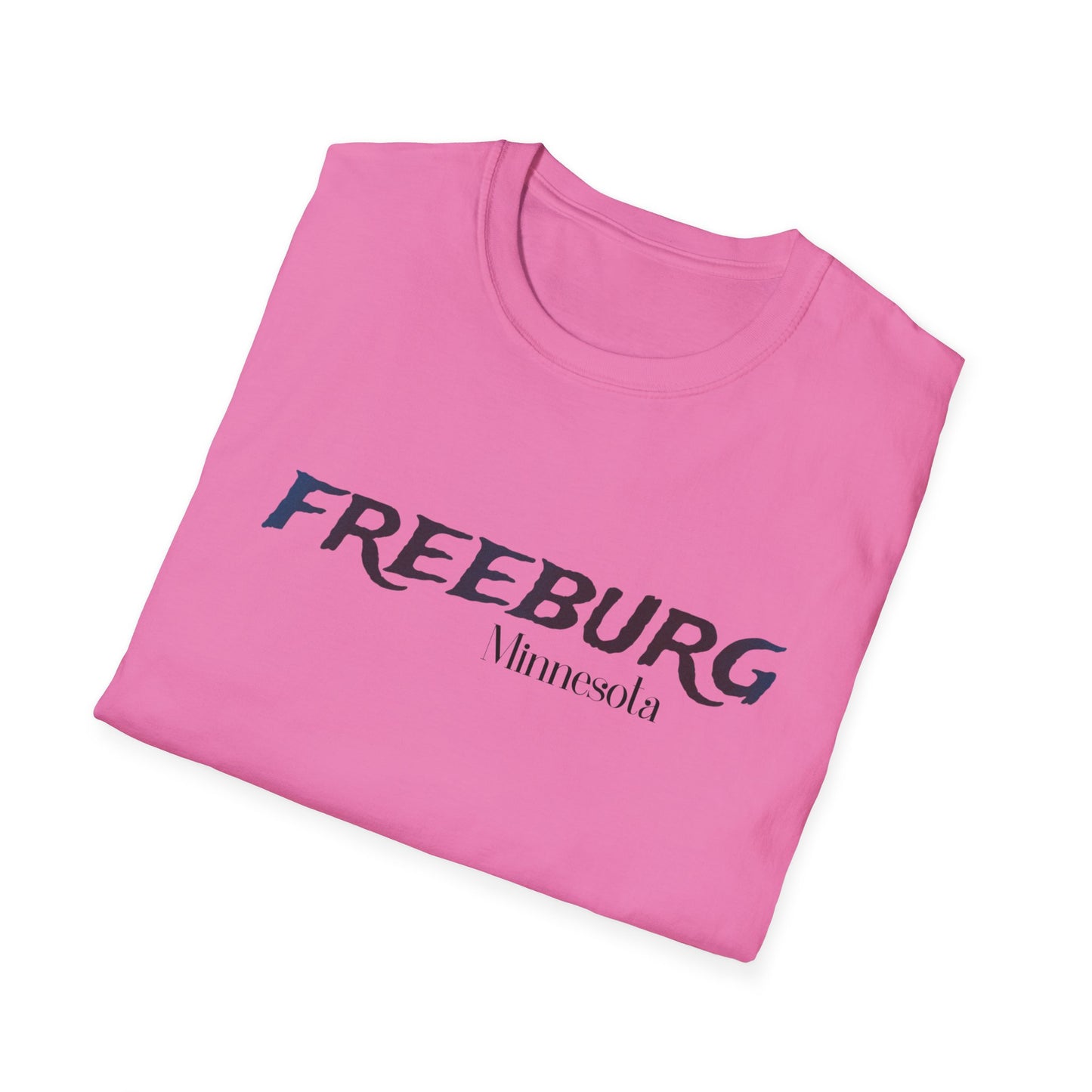Freeburg Unisex Softstyle T-Shirt | Casual Wear, Graphic Tee, Gift for Him & Her, Summer Outfit, Travel Shirt