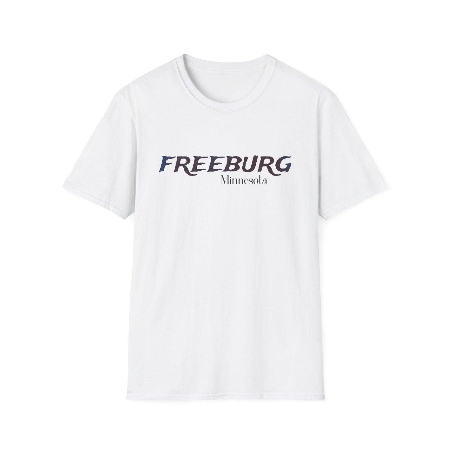 Freeburg Unisex Softstyle T-Shirt | Casual Wear, Graphic Tee, Gift for Him & Her, Summer Outfit, Travel Shirt