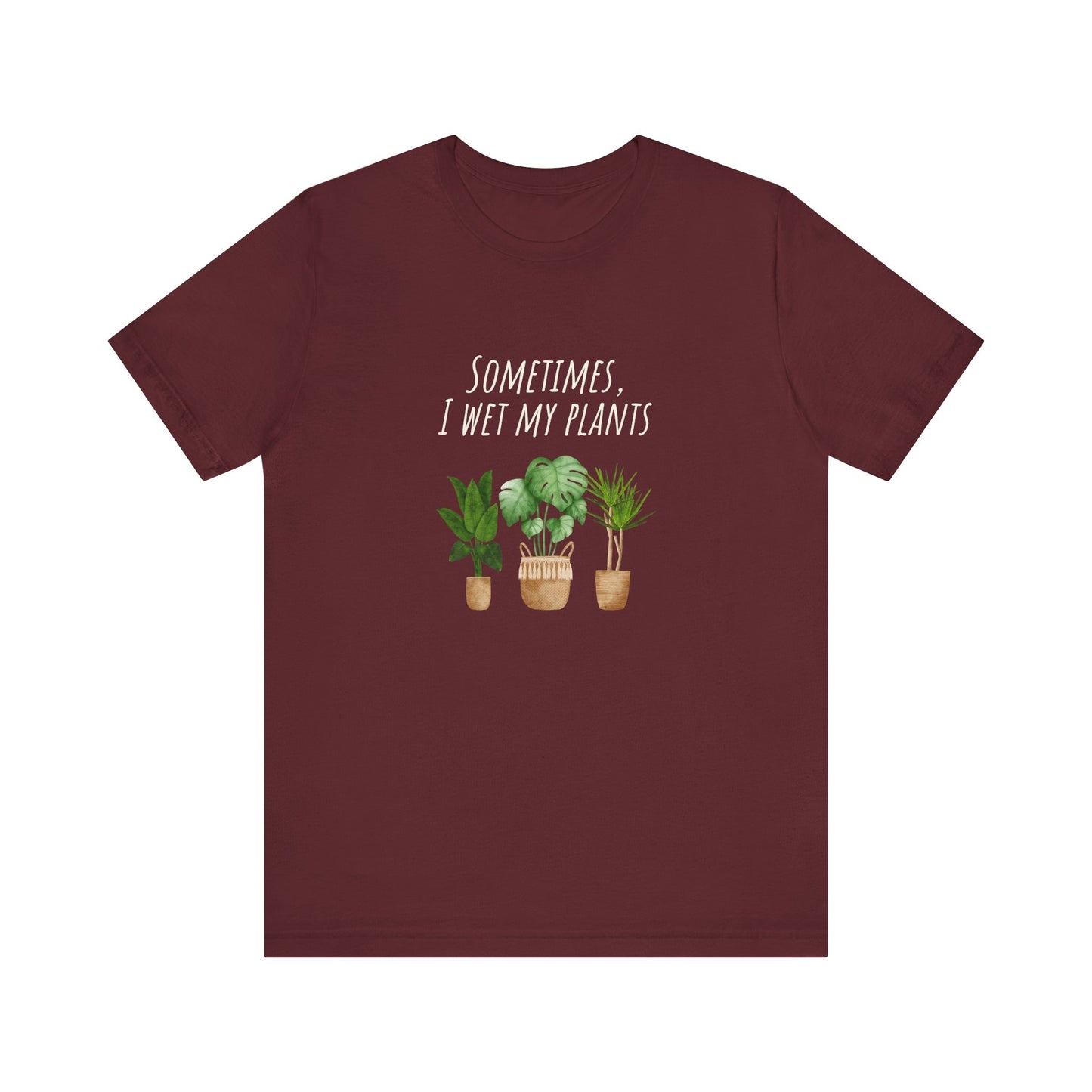 Plant Lover's Unisex Tee, Cute Plant Shirt, Gardening Tee, Eco-Friendly Gift, Nature Lover Apparel