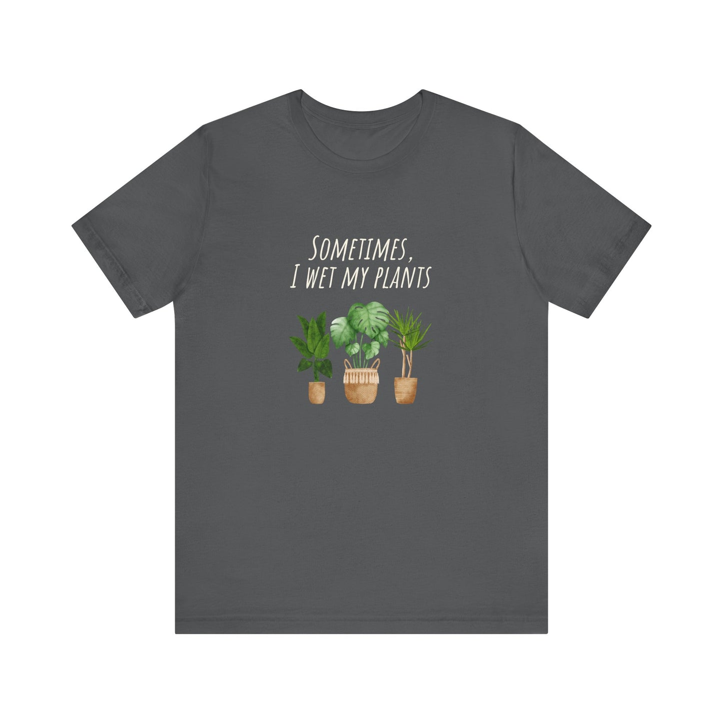 Plant Lover's Unisex Tee, Cute Plant Shirt, Gardening Tee, Eco-Friendly Gift, Nature Lover Apparel