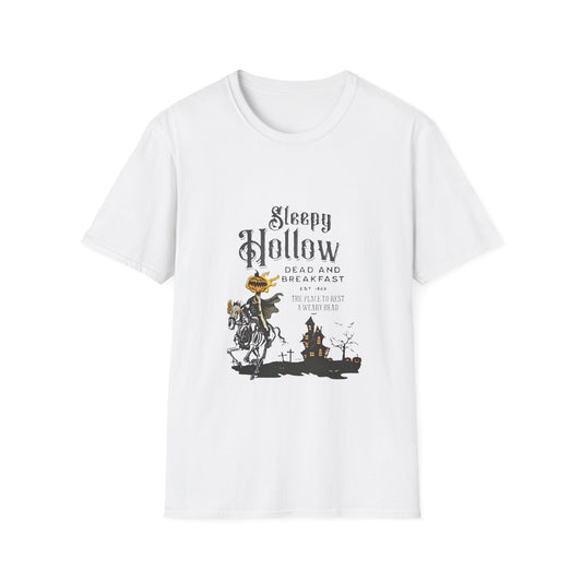 Sleepy Hollow Unisex T-Shirt, Halloween Shirt, Cozy Graphic Tee, Gift for Horror Lovers, Fall Fashion, Casual Wear