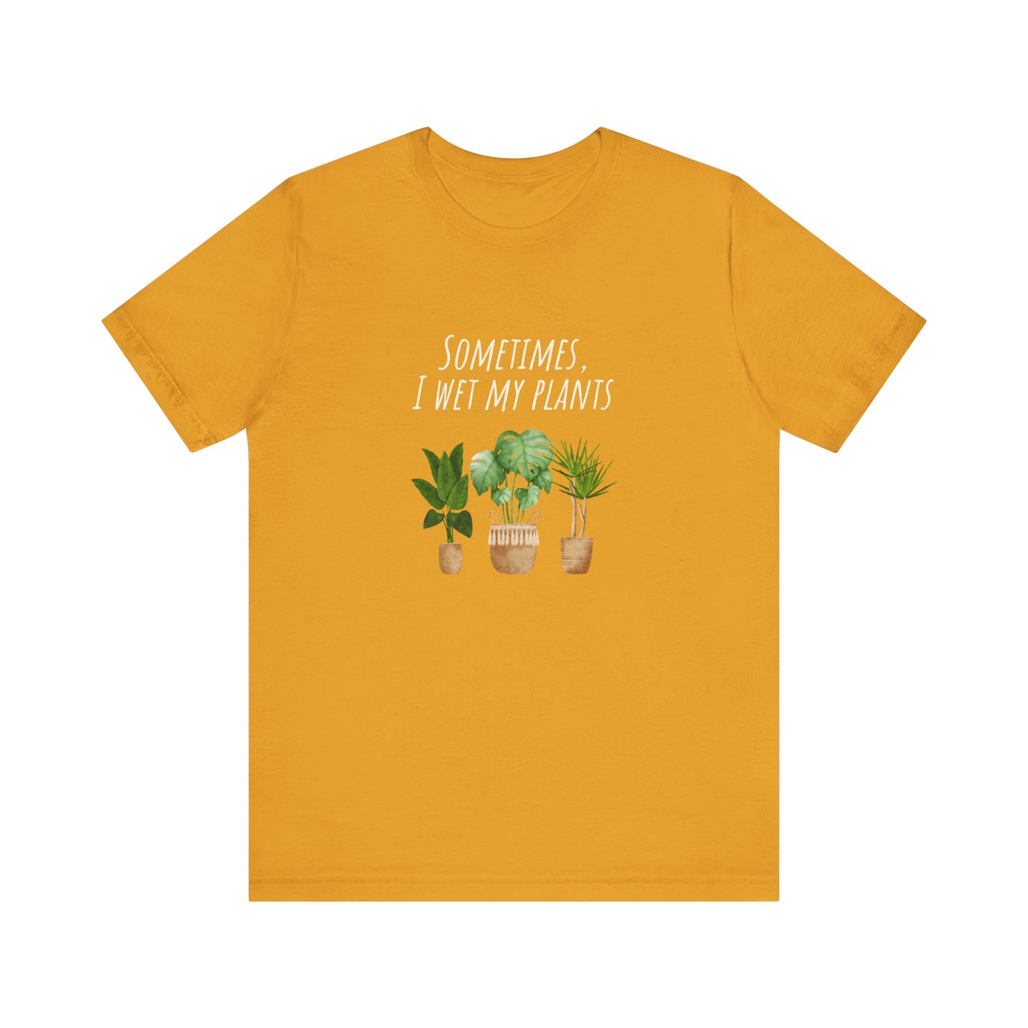 Plant Lover's Unisex Tee, Cute Plant Shirt, Gardening Tee, Eco-Friendly Gift, Nature Lover Apparel