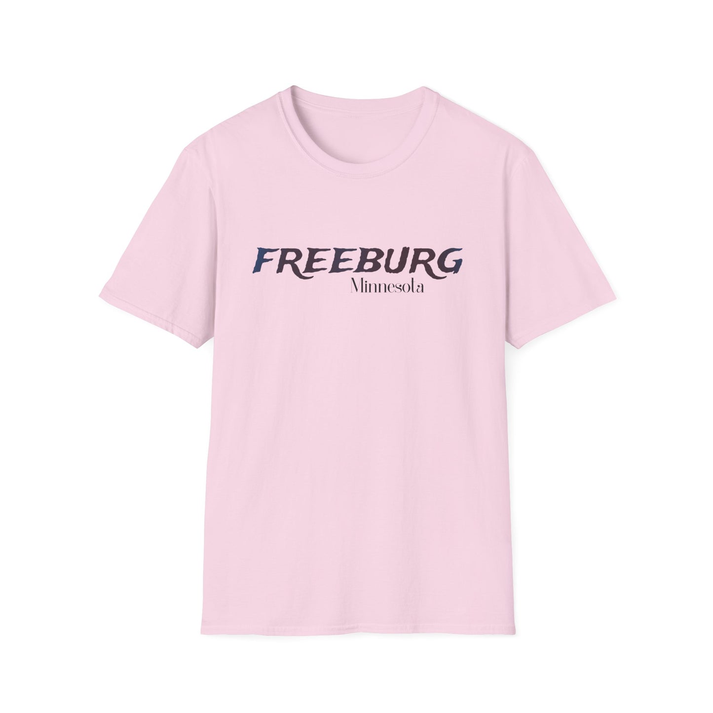 Freeburg Unisex Softstyle T-Shirt | Casual Wear, Graphic Tee, Gift for Him & Her, Summer Outfit, Travel Shirt