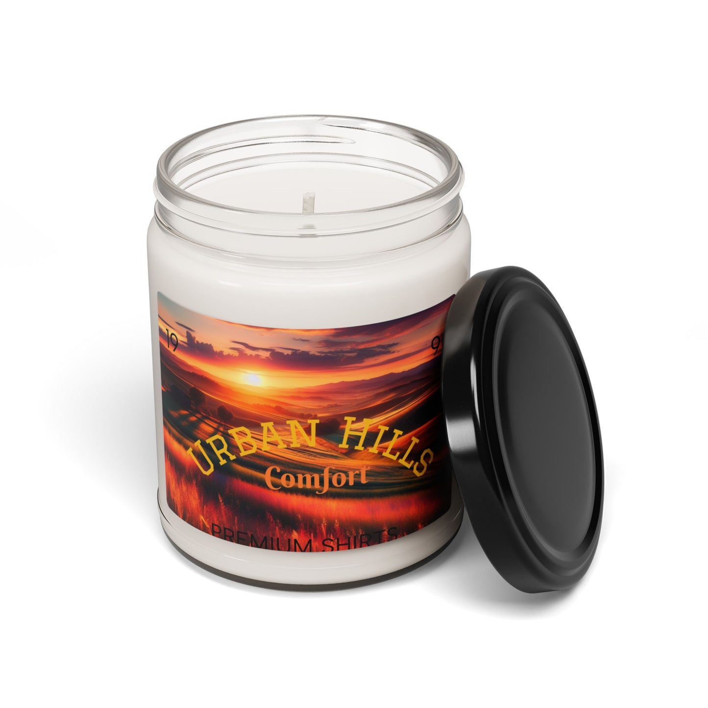 Soy Candle - Apple Cinnamon Comfort Scent, 9oz