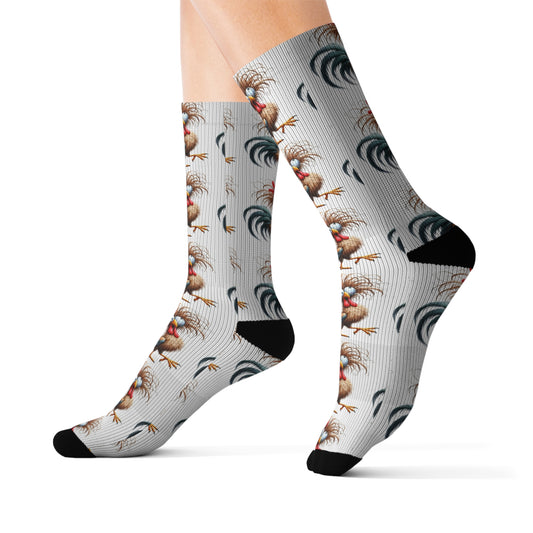 Funny Chicken Socks