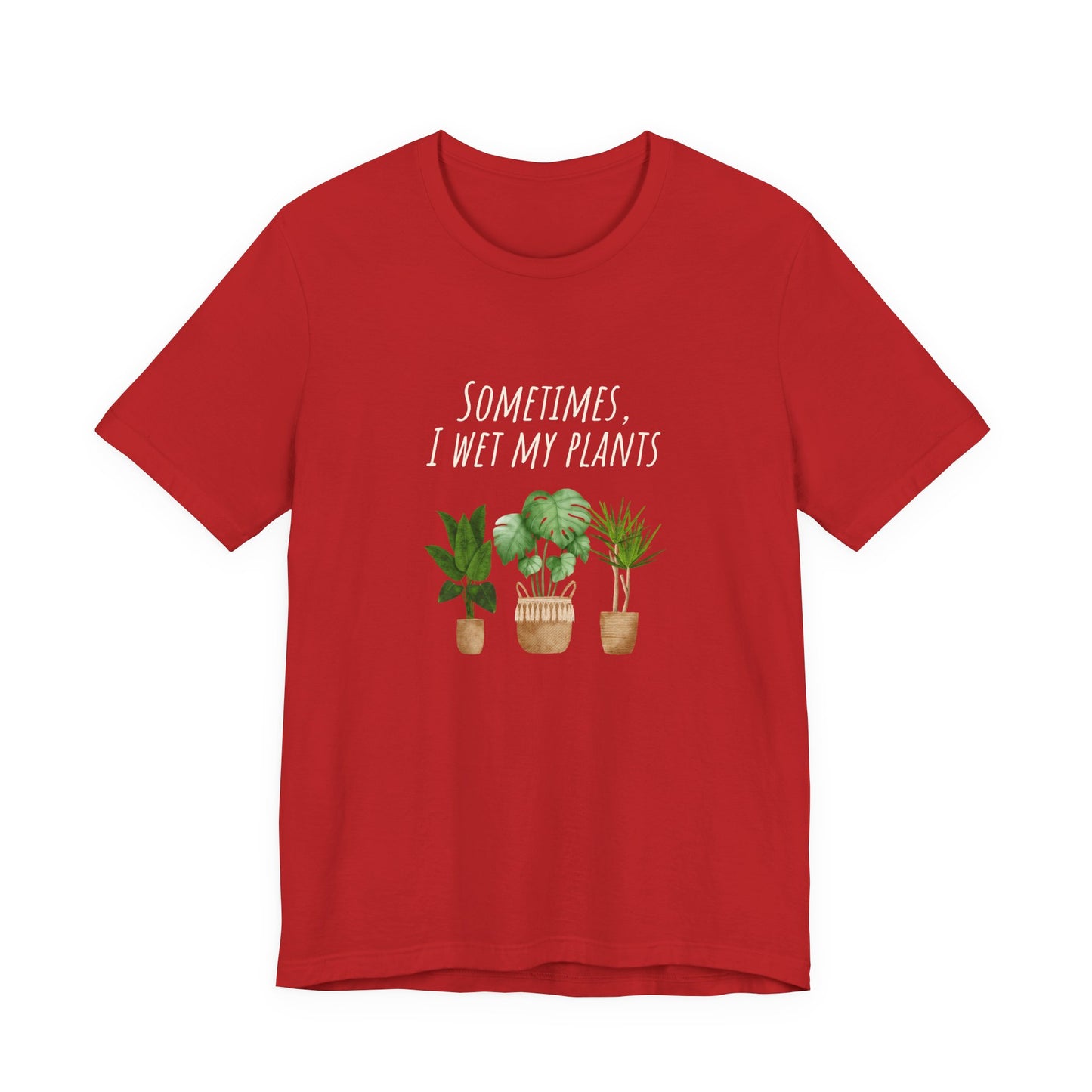 Plant Lover's Unisex Tee, Cute Plant Shirt, Gardening Tee, Eco-Friendly Gift, Nature Lover Apparel